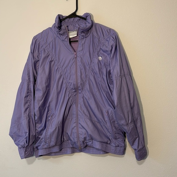 adidas Jackets & Blazers - Vintage Women’s Adidas Track Jacket Lavender Size Small
